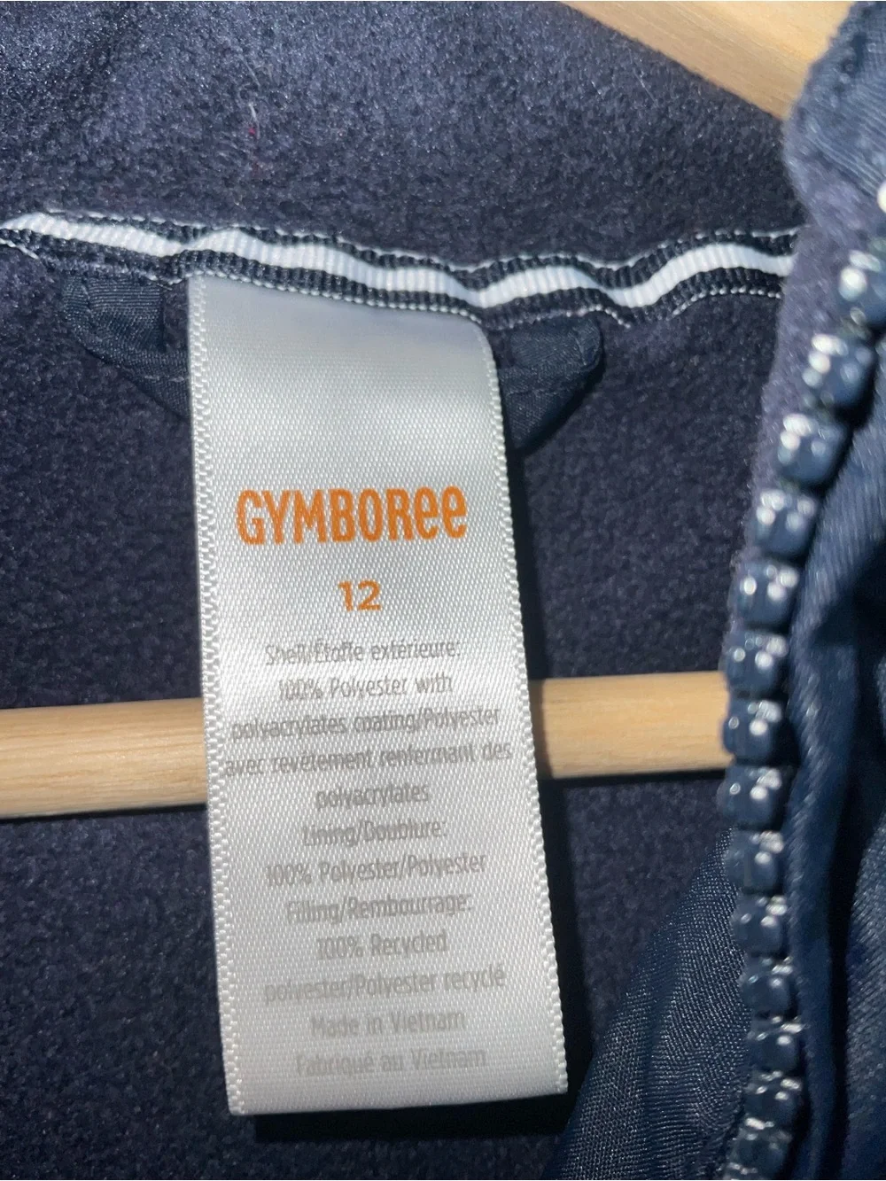 Gymboree Navy Blue Puffer Vest